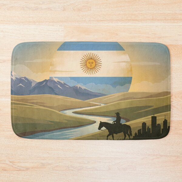 Item preview, Pampa Argentina Argentine Cultural Heritage Patterns Landscapes National  designed and sold by ART ATTACK ZONE.