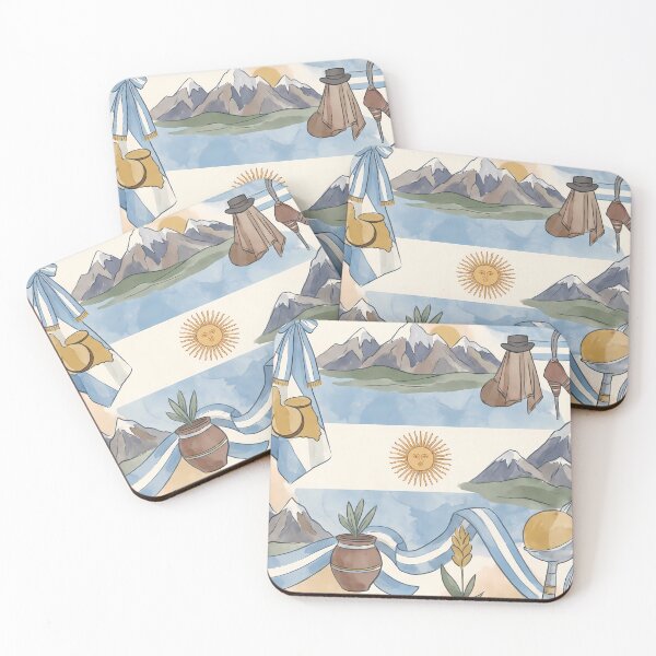 Item preview, Escarapela Ombu Argentine Cultural Heritage Patterns Landscapes National  designed and sold by ART ATTACK ZONE.