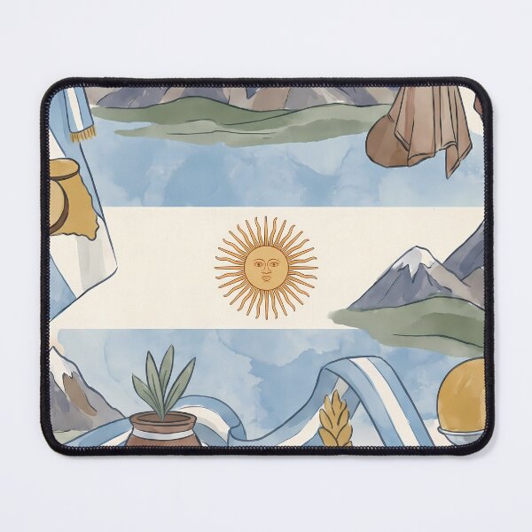 Item preview, Escarapela Ombu Argentine Cultural Heritage Patterns Landscapes National designed and sold by ART ATTACK ZONE.