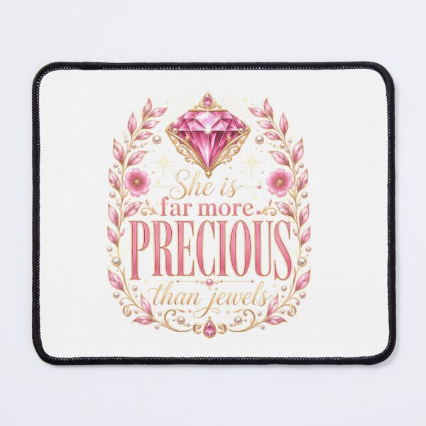 Item preview, She is far mor precious that jewels designed and sold by ChristianLife.