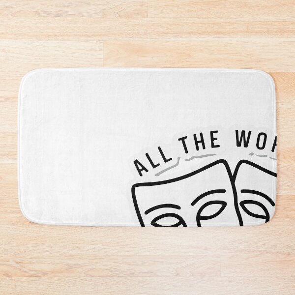 Item preview, Theater Mask Quote Design designed and sold by NiftyWrx.
