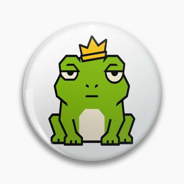Artikelvorschau, Unimpressed Frog King entworfen und verkauft von Lyfeinsights.