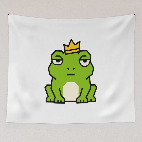 Item preview, Unimpressed Frog King designed and sold by Lyfeinsights.