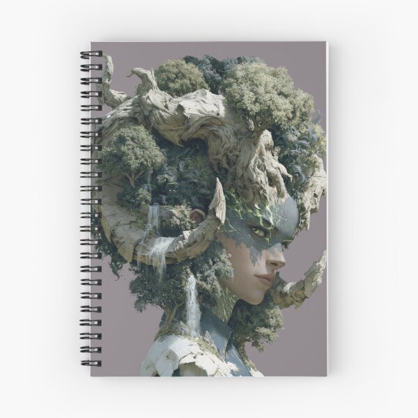 Item preview, Ancient Forest Guardian Goddess designed and sold by MythicMood.
