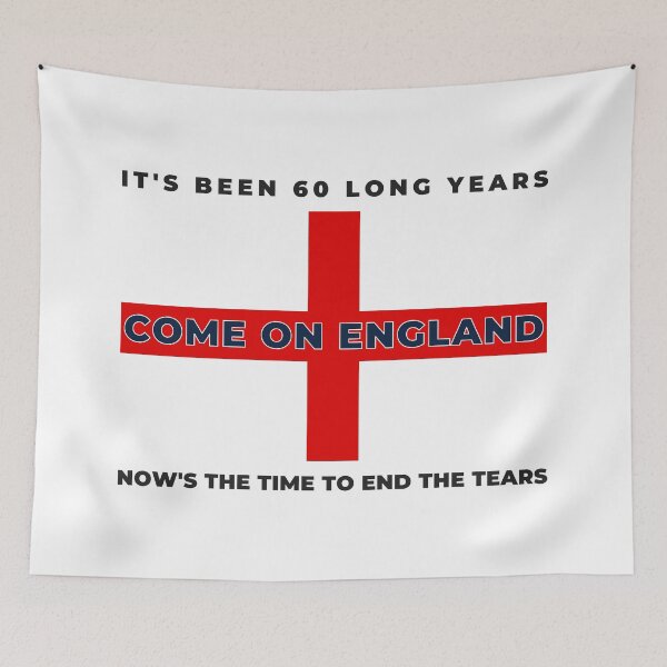 Item preview, Retro England 1966 Soccer Slogan Tee  designed and sold by Pentimore.