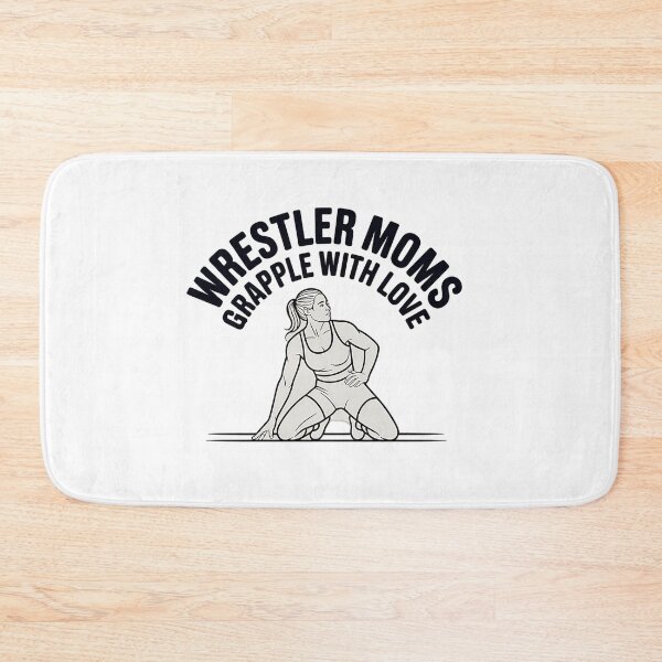 Item preview, Wrestler Moms Grapple With Love designed and sold by NiftyWrx.