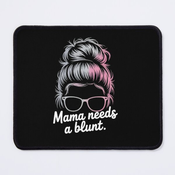 Item preview, Messy Bun Mom Life – Mom Glasses Mother’s Day Gift designed and sold by Zizo-DR44.