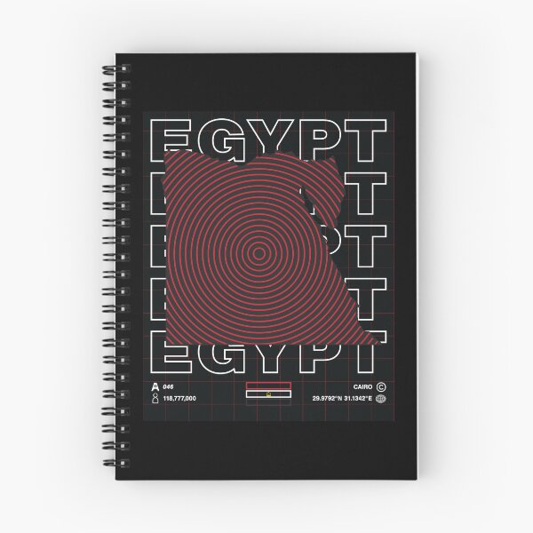 Item preview, Egypt Minimal Map designed and sold by Atlas-Array.