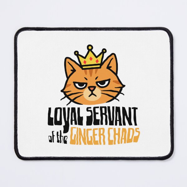Item preview, Orange Chaos Cat - Loyal Servant of the Ginger Chaos designed and sold by LaboyStudio.