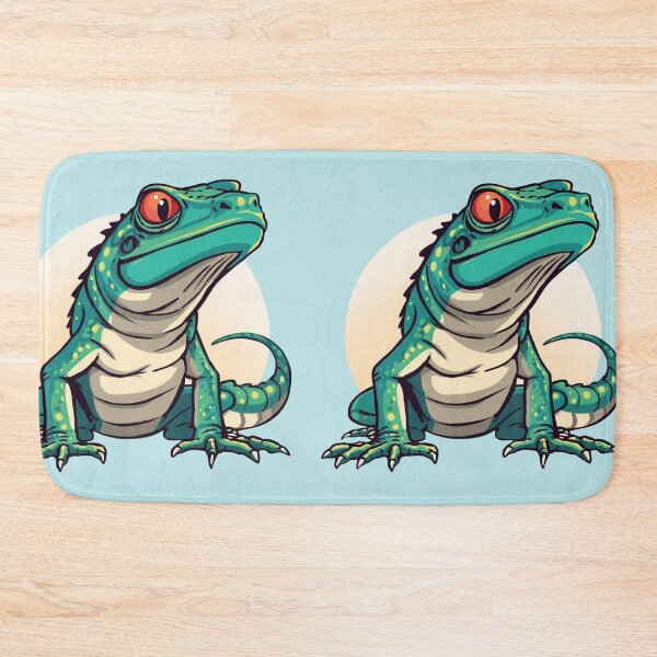 Item preview, Large, colorful cartoon-style lizard designed and sold by Art70shop.