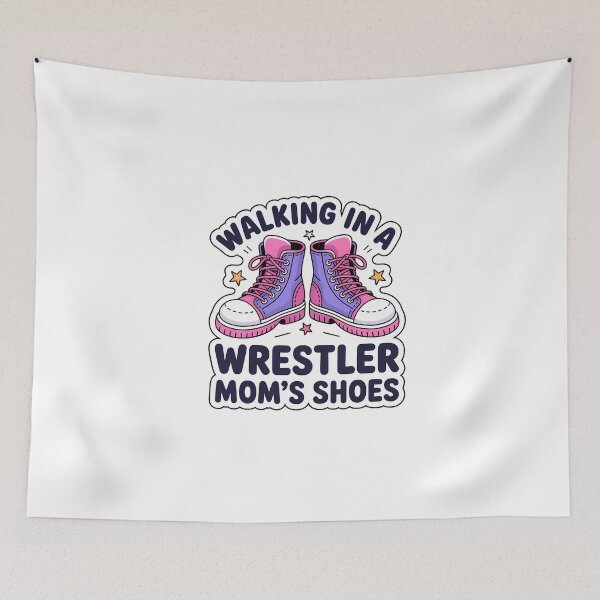 Item preview, Wrestler Mom Quote Art designed and sold by NiftyWrx.