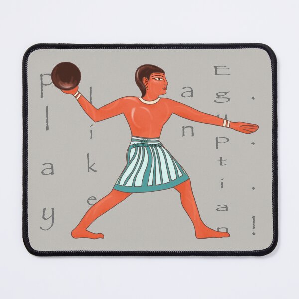 Item preview, Ancient Egyptian Ballplayer, handpainted pictute designed and sold by AK-Hevonen.