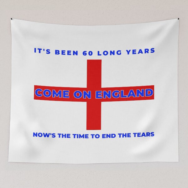 Item preview, Retro England 1966 Soccer Slogan Tee  designed and sold by Pentimore.