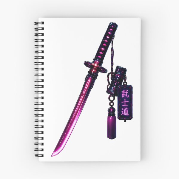 Item preview, Bushido Blade — Neon Glowing Katana with Kanji Japanese Sword Art designed and sold by kummo-0319.