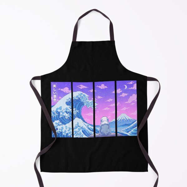 Item preview, Funny Old English Sheepdog Japanese Kanagawa Wave Vapor Japan Boys Girls Kids designed and sold by FurryHavenPH.