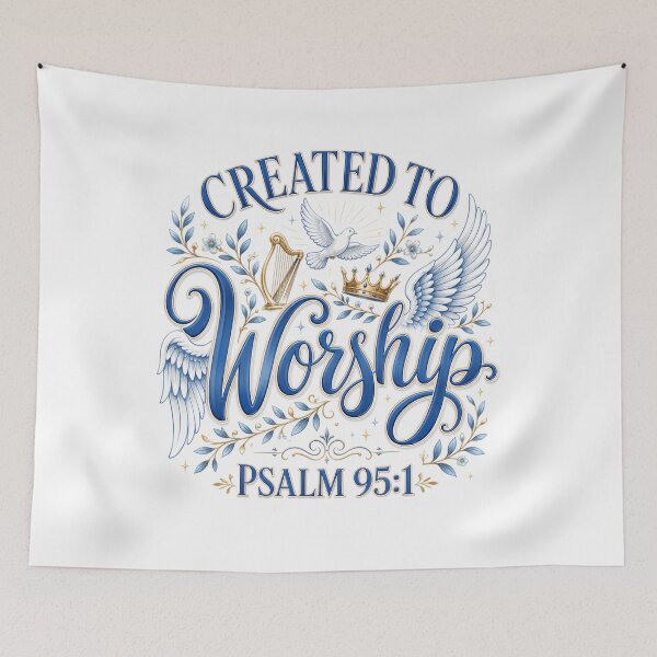 Item preview, I was created to worship designed and sold by ChristianLife.