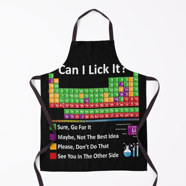 Item preview, Can I Lick It Funny Chemistry Periodic Table Science Classic T-Shirt designed and sold by RRMadeArt.