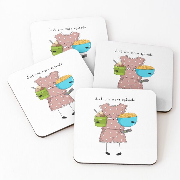 Item preview, Just One More Episode Pajama Mood designed and sold by OKartashova.