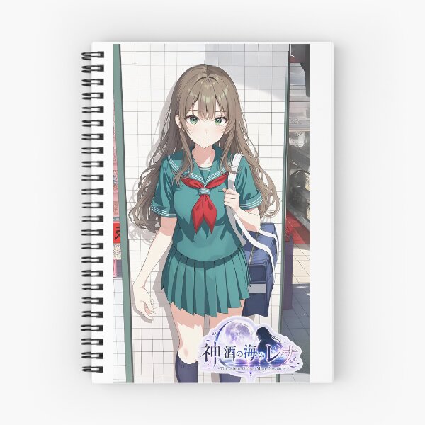Item preview, Kagura Rena – Silent Night Schoolgirl Aesthetic Anime Girl designed and sold by XODAD.