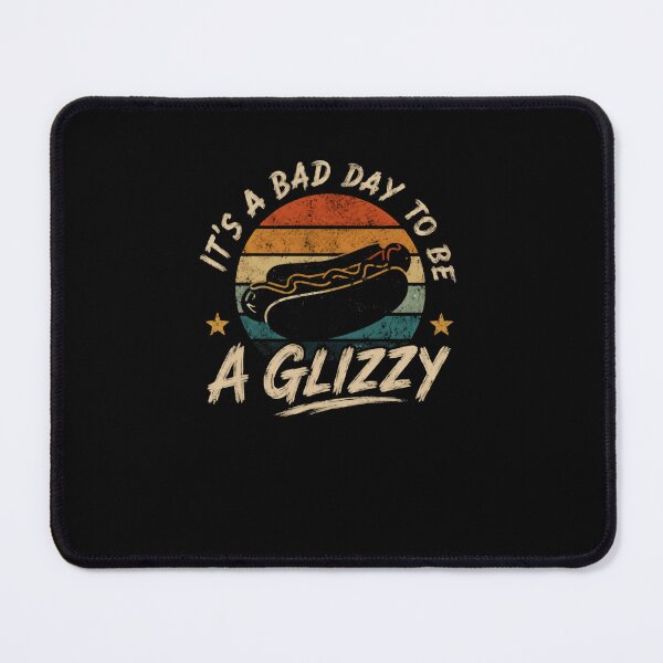 Item preview, It's A Bad Day To Be A Glizzy Hot Dog Foodie Humor designed and sold by RetroMini2026.