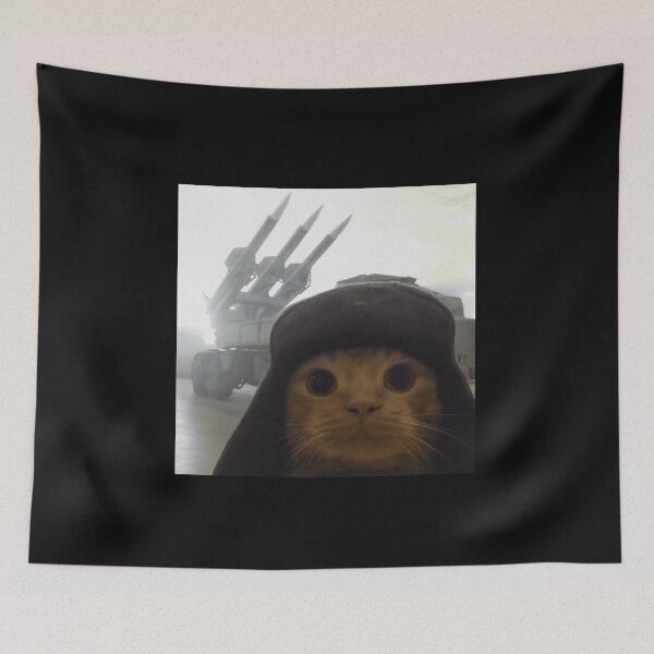 Item preview, Funny Army Cat Military Meme Tactical Cat Classic T-Shirt designed and sold by RRMadeArt.