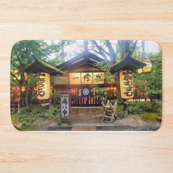 Item preview, Hidden Japanese Inn in the Forest designed and sold by EchoWave11.