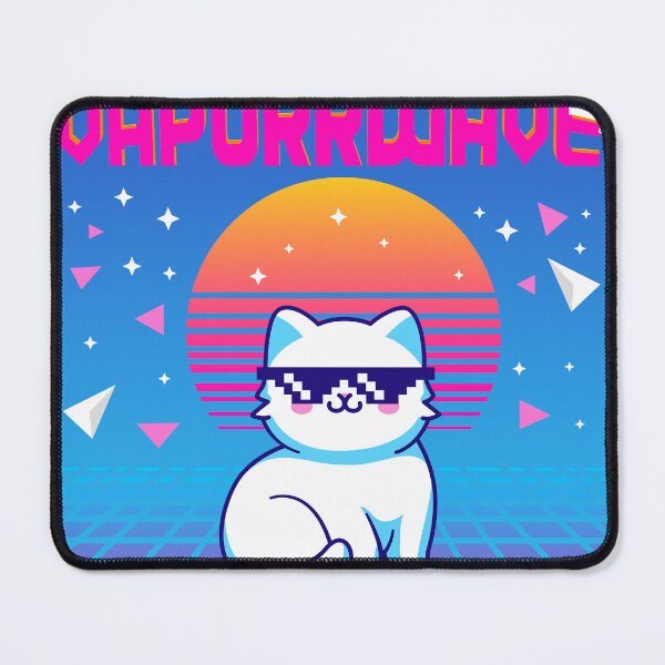 Item preview, VapurrWave - Retro Cat designed and sold by LaboyStudio.