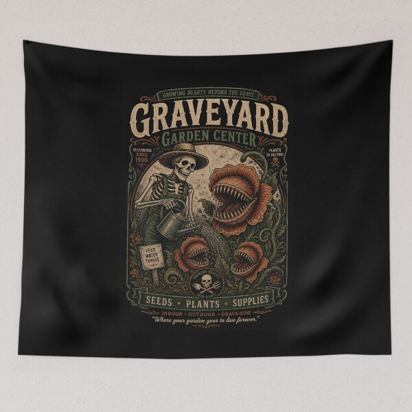 Item preview, Graveyard Garden designed and sold by CreativePrints3.