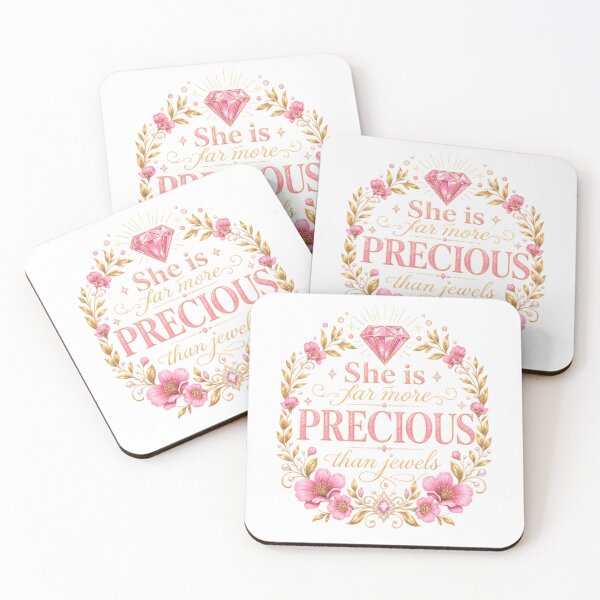 Item preview, She is far mor precious that jewels - Woman of Faith designed and sold by ChristianLife.