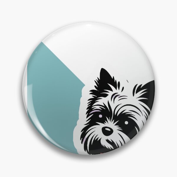 Item preview, Pawsitively Blooming Yorkshire Terrier designed and sold by NiftyWrx.