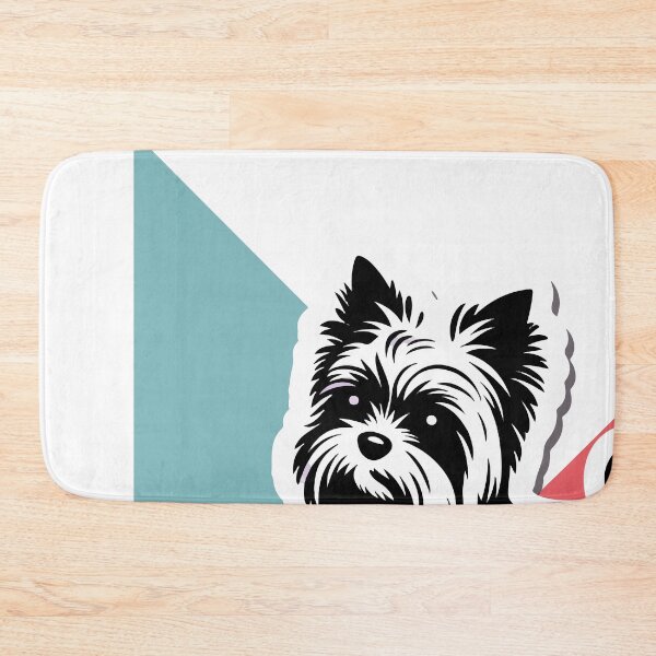 Item preview, Pawsitively Blooming Yorkshire Terrier designed and sold by NiftyWrx.