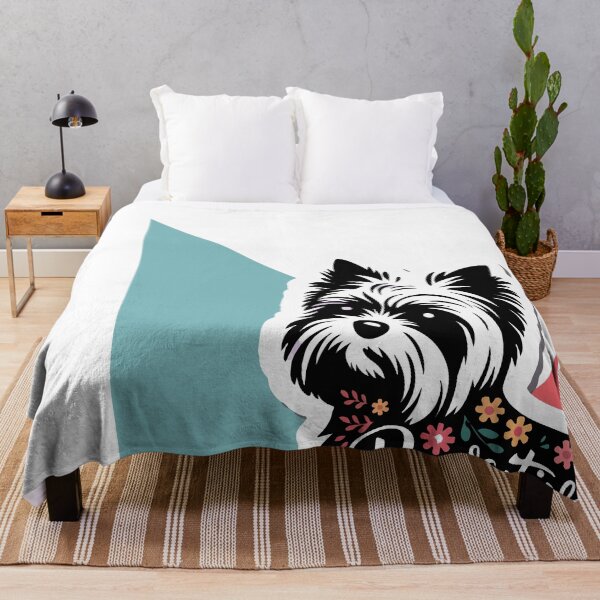 Item preview, Pawsitively Blooming Yorkshire Terrier designed and sold by NiftyWrx.
