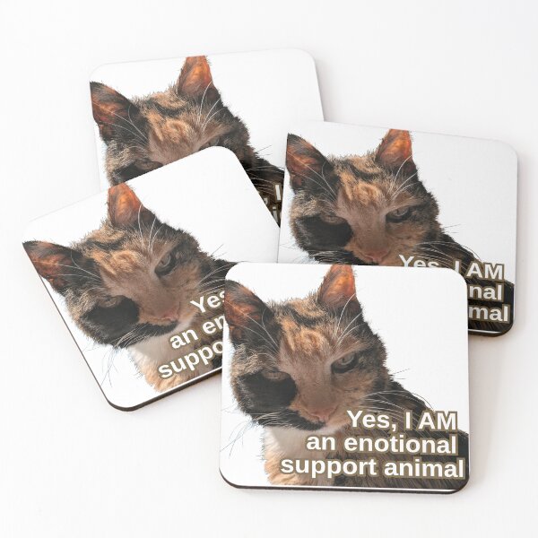 Item preview, A cat CAN be an emotional support animal designed and sold by LittleGreyMan2026.