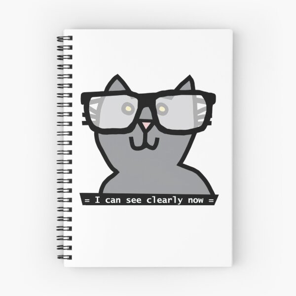 Item preview, Funny Cat With Glasses Nerd Kitty Classic T-Shirt designed and sold by RRMadeArt.