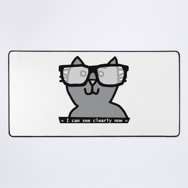 Item preview, Funny Cat With Glasses Nerd Kitty Classic T-Shirt designed and sold by RRMadeArt.
