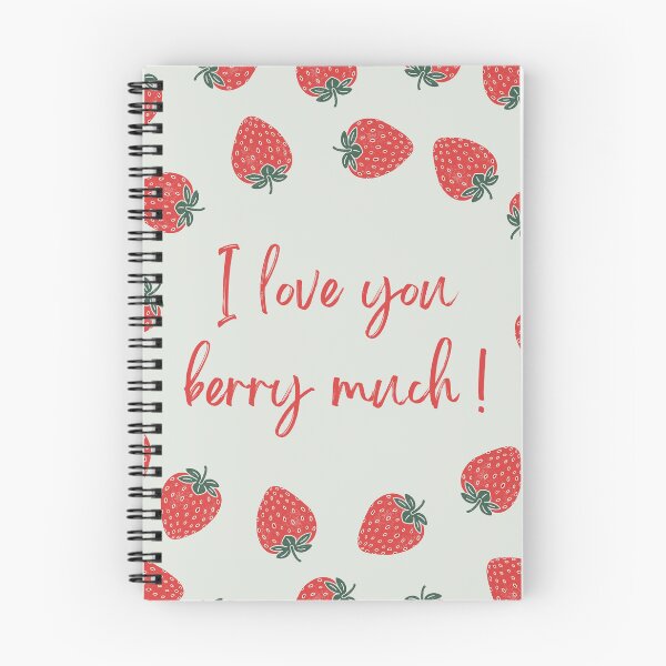 Item preview, Green I Love You Berry Much! designed and sold by BillieBroome.