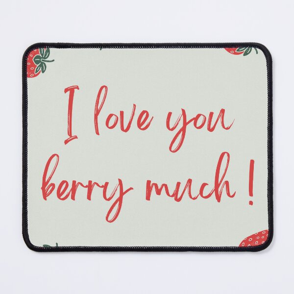 Item preview, Green I Love You Berry Much! designed and sold by BillieBroome.