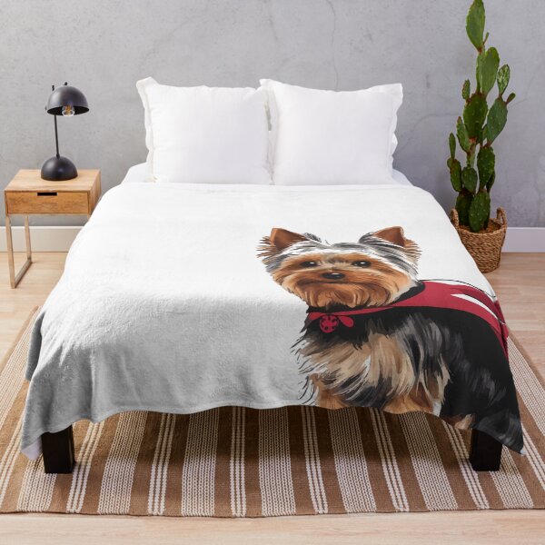 Item preview, Yorkshire Terrier Superhero Cape designed and sold by NiftyWrx.