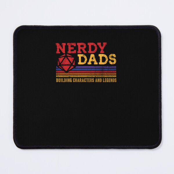 Item preview, Nerdy Dads Building Characters And Legends Dungeons And Dragons Father designed and sold by RetroMini2026.