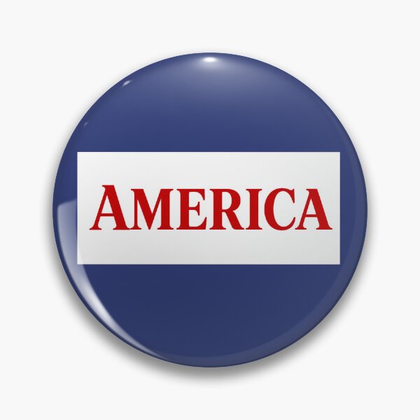 Item preview, America — Patriotic Typography Design designed and sold by Novel Works Studio.
