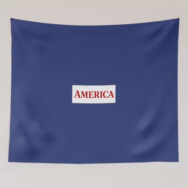 Item preview, America — Patriotic Typography Design designed and sold by Novel Works Studio.