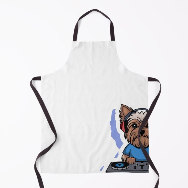 Item preview, DJ Yorkshire Terrier with 'Drop the Beat' Text designed and sold by NiftyWrx.