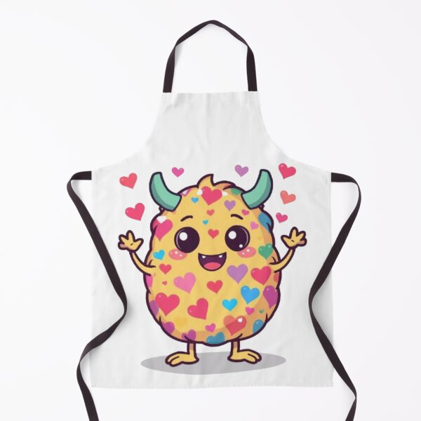 Item preview, Rainbow Heart Monster Kawaii Sticker designed and sold by Stylestickers55.