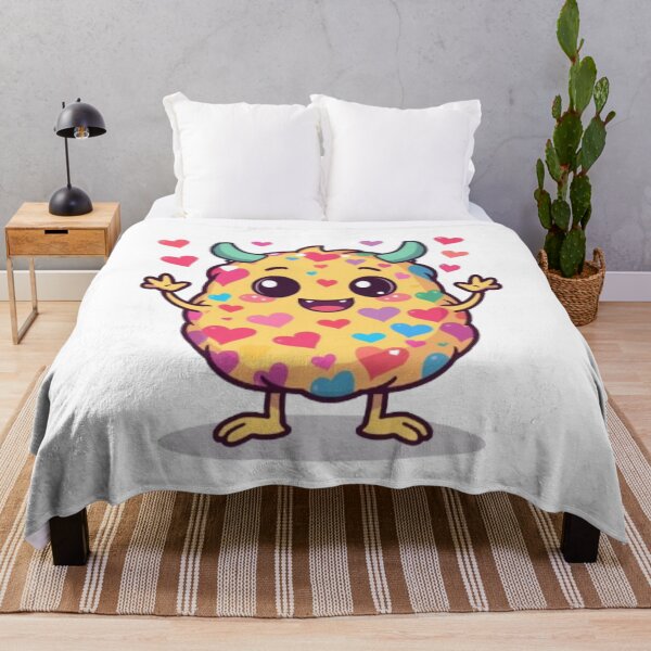 Item preview, Rainbow Heart Monster Kawaii Sticker designed and sold by Stylestickers55.
