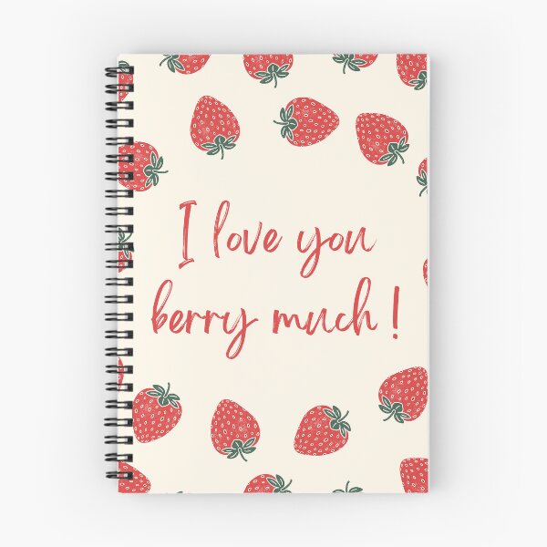 Item preview, Cream I Love You Berry Much! designed and sold by BillieBroome.
