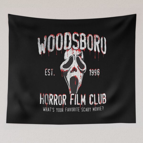 Item preview, Woodsboro Horror Club Scream Movie designed and sold by goerelikothon.