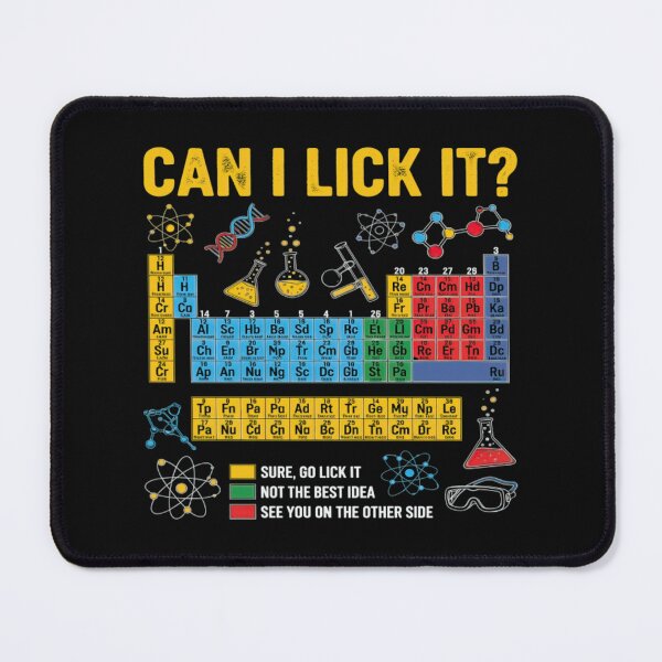 Item preview, Can I Lick It Chemistry Teacher Funny Science Classroom Classic T-Shirt designed and sold by RRMadeArt.