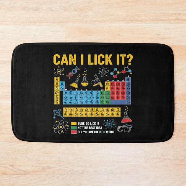 Item preview, Can I Lick It Chemistry Teacher Funny Science Classroom Classic T-Shirt designed and sold by RRMadeArt.
