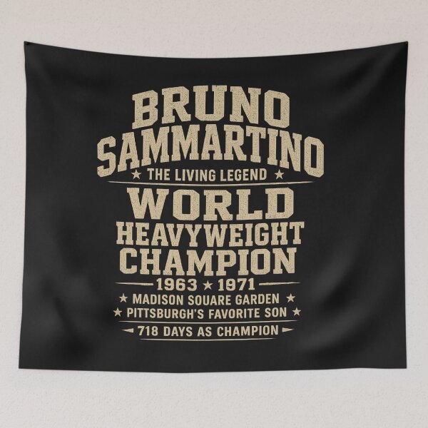 Item preview, Bruno Sammartino The Living Legend Vintage Wrestling Champion T-Shirt designed and sold by The Irish Whip.