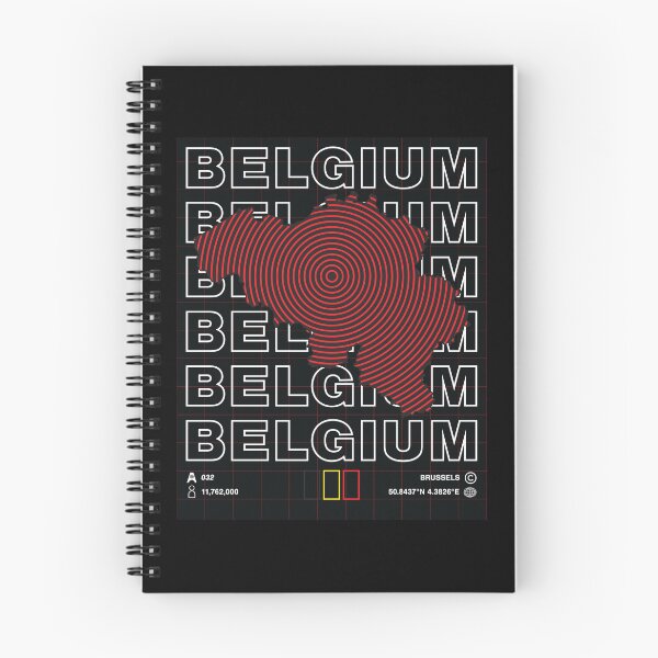 Item preview, Belgium Minimal Map designed and sold by Atlas-Array.